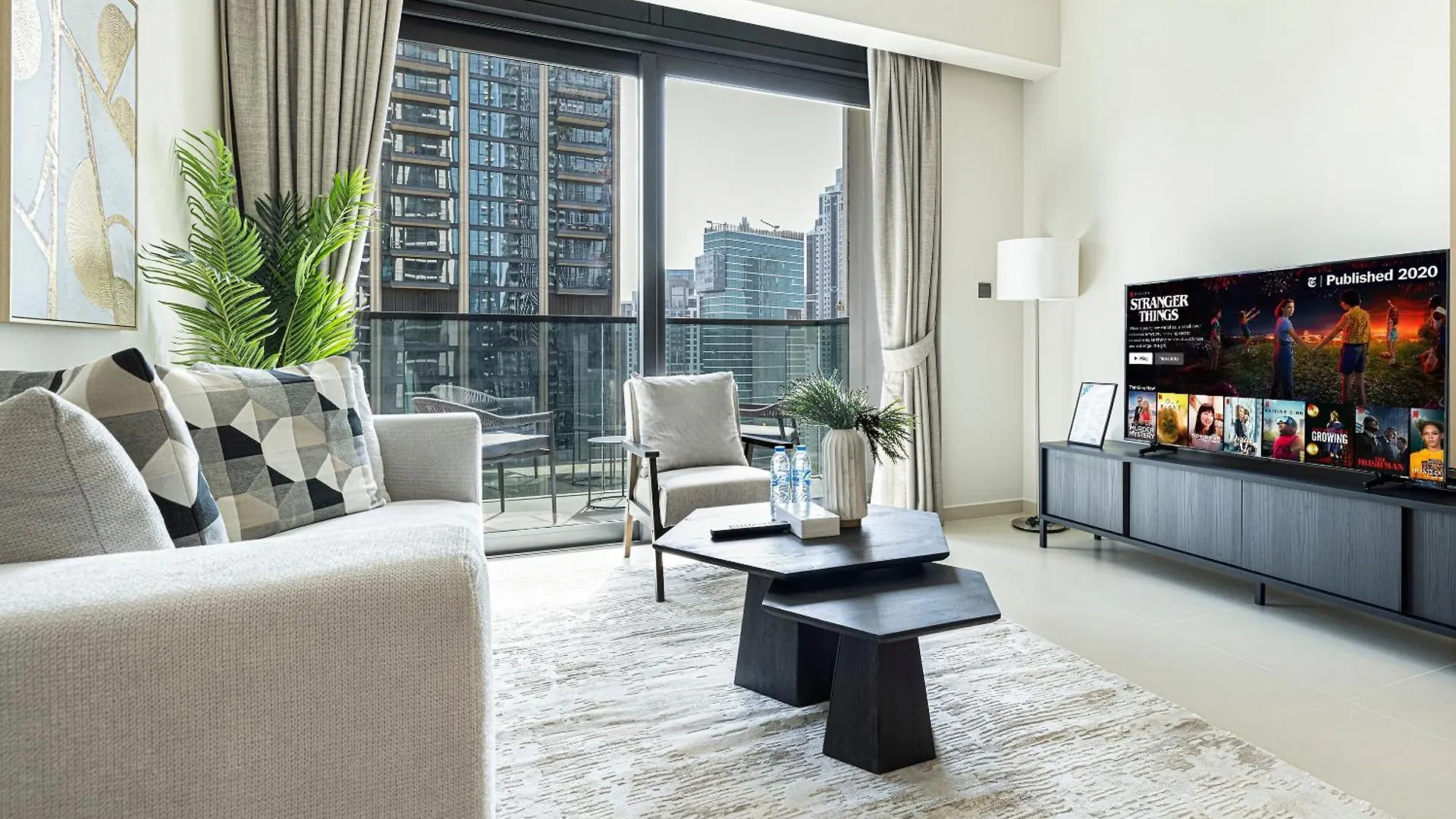 公寓 Homesgetaway -Lavish 1Br In Act One Downtown 迪拜